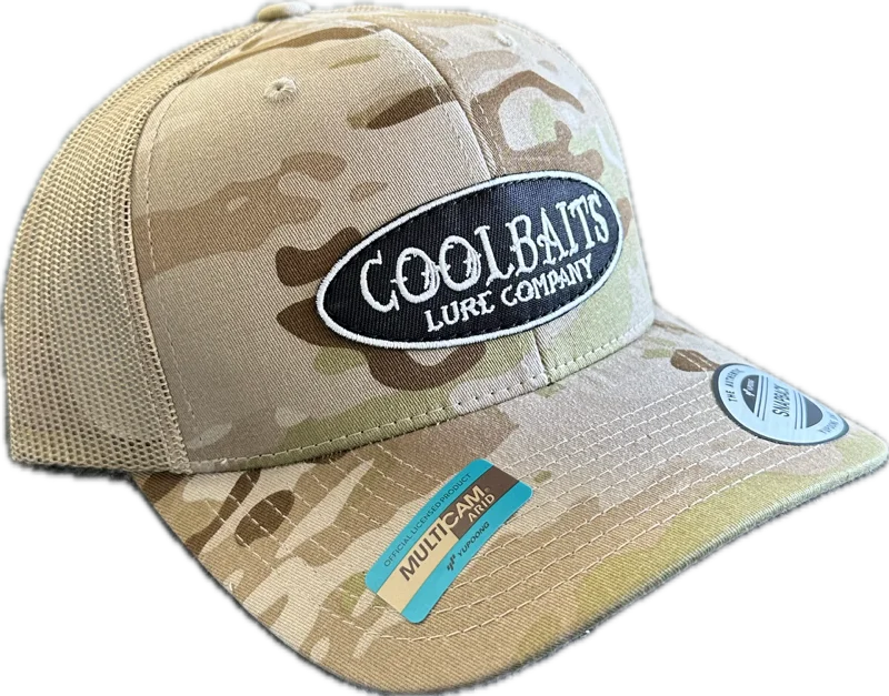 6 PANEL MULTICAM TRUCKER Arid/Tan