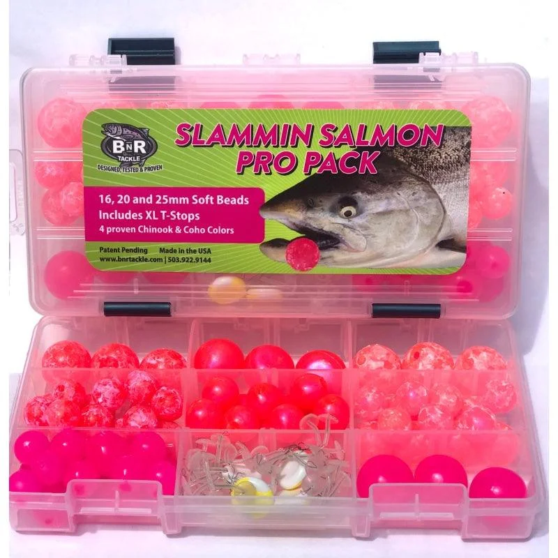 Fishing line sinker-BNR Tackle Soft Beads Pro Pack Slammin Salmon