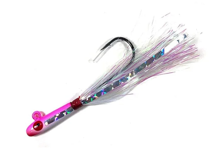 Fishing line abrasion resistant-Glass Minnow Jig w/Skirt