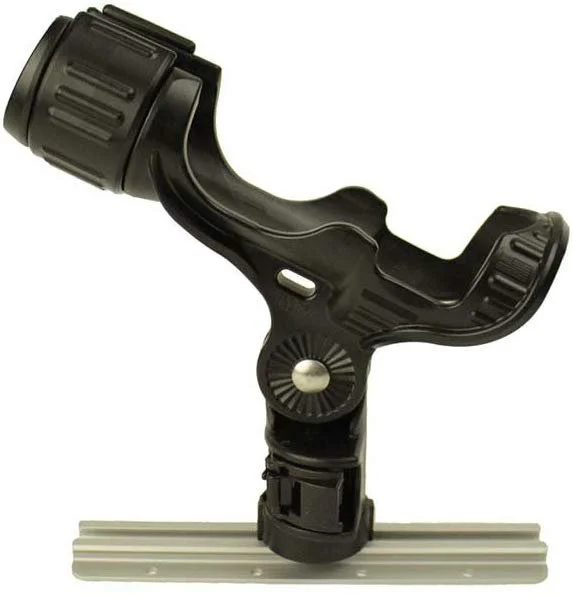 Fishing rod high sensitivity-YakAttack Omega Rod Holder with LockNLoad Track Mounting Base