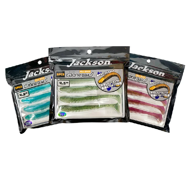 Fishing tackle lightweight-Jackson Barra Soft Plastics Pack