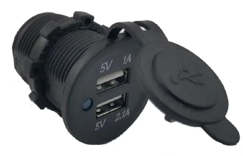 Fishing reel spool-TH Dual USB Outlet