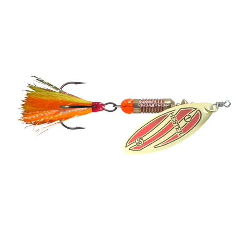 Fishing hook quick release-Hester Willow Fly 5g Spinners