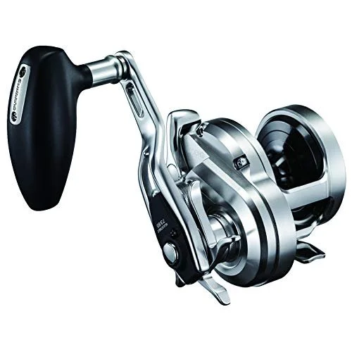 Fishing rod portable-black hall Ocea Jigger Saltwater Conventional Jigging Fishing Reels, Right Hand, 8+1,