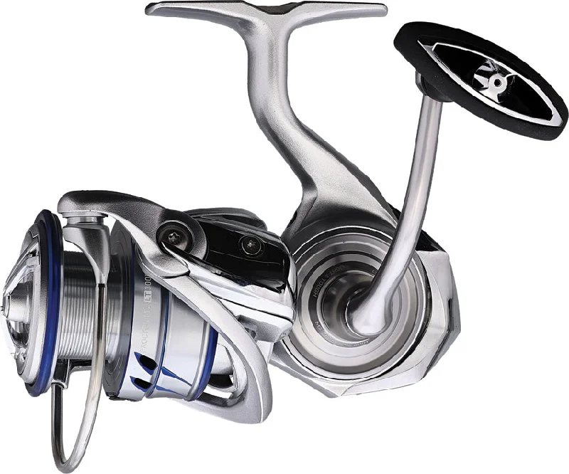 Fishing tackle case-Daiwa Procyon MQ LT Silver & Blue 38.6" Spinning Fishing Reel PCNMQLT3000D