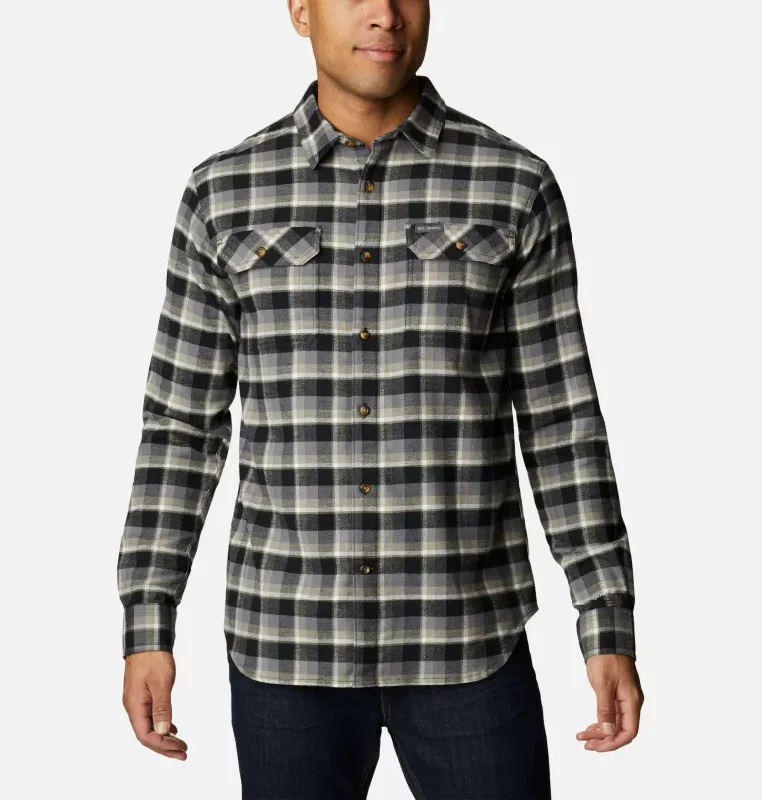 Fishing reel balanced-Men's Flare Gun Stretch Flannel Shirt