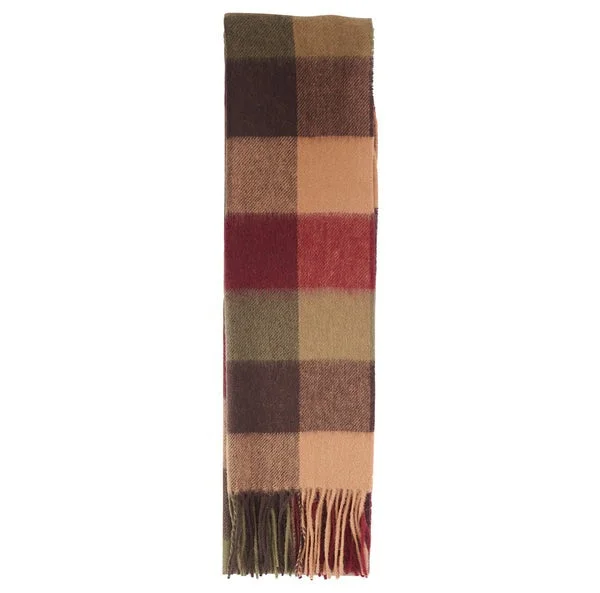 Freshwater fishing tackle-Lambswool Tattersall Scarf