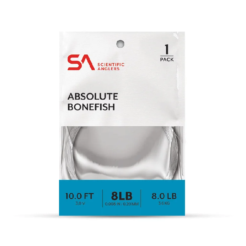 Fishing tackle waterproof-SA Absolute Bonefish Leader 10',