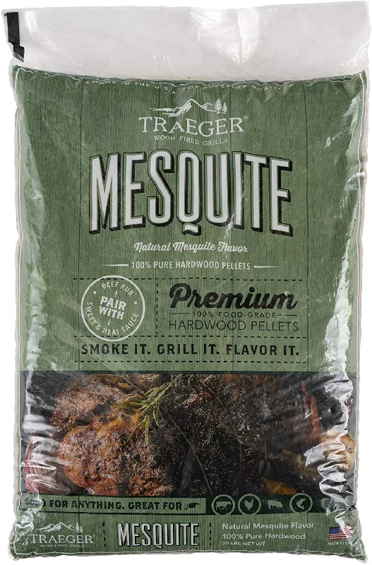 Fly fishing equipment-Traeger Grills PEL318 Apple 100% All-Natural Hardwood Pellets - Grill, Smoke, Bake, Roast, Braise, and BBQ (20 lb. Bag)