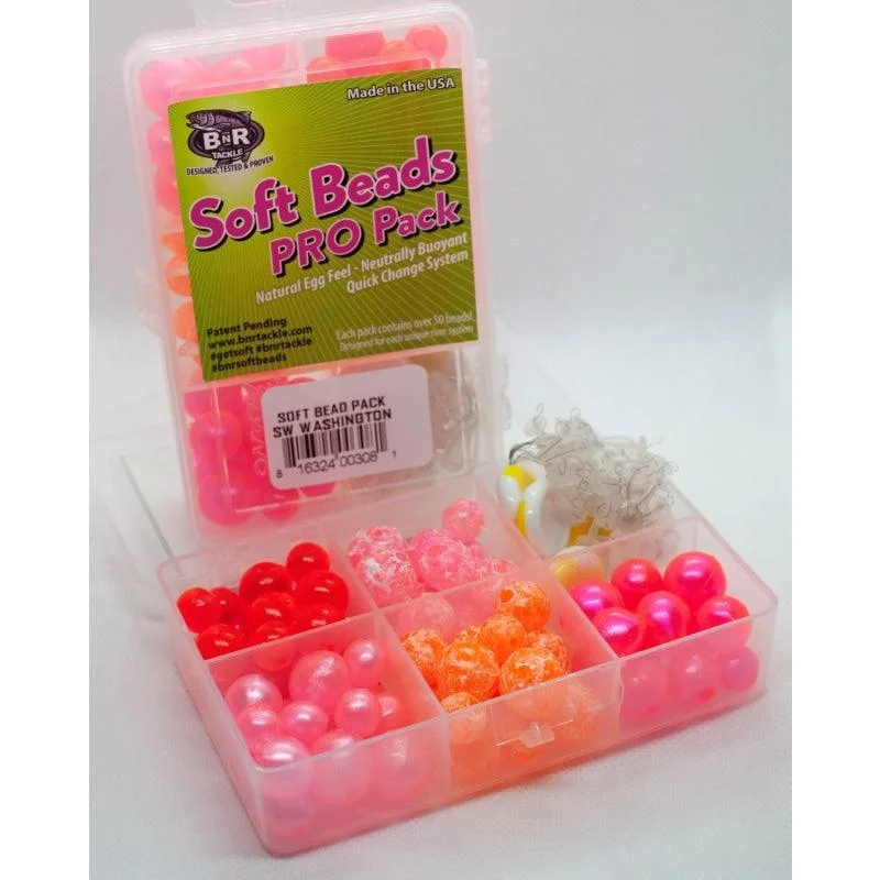 Fishing bait mixer-BNR Tackle Soft Beads Pro Pack SW WA