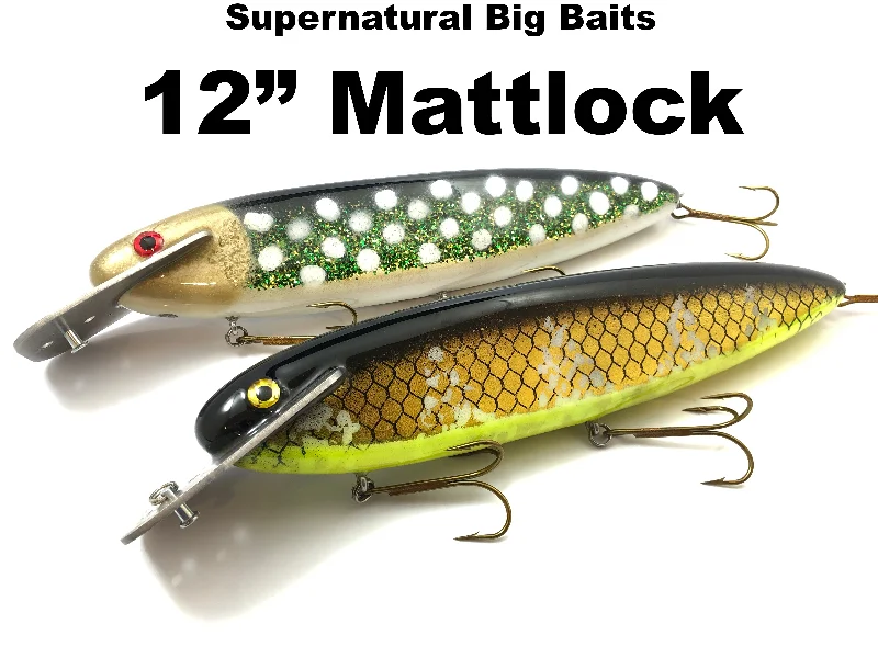 Fishing tackle mat-Supernatural Big Baits 12" Mattlock