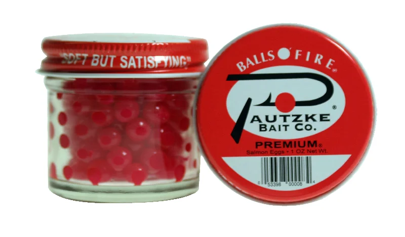 Fishing reel silent-Pautzke Balls O' Fire Premium Salmon Eggs