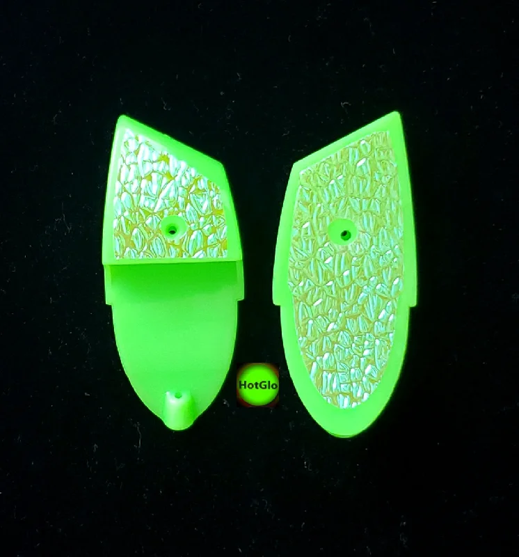 Fishing rod holder adjustable-8 hour Glow LIME GREEN CRUSHER