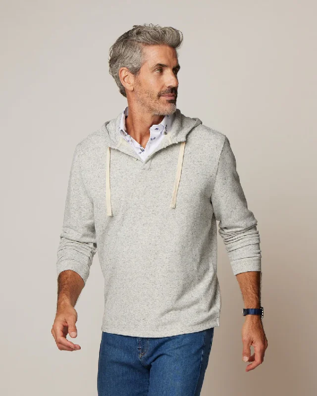 Fishing reel long lasting-Men's Kampton Henley Hoodie Pullover