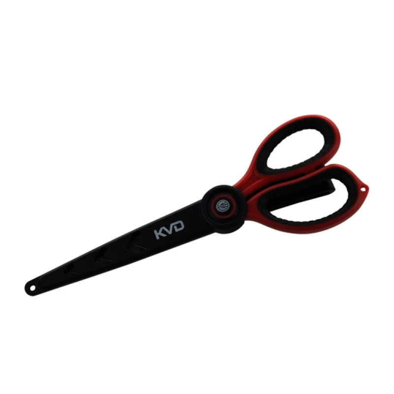 Fishing line color options-KVD Ultimate Angler Scissors 8"