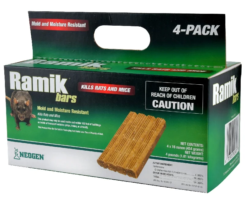 Fishing rod compact travel-Ramik 16 oz Bars, 4-Pack