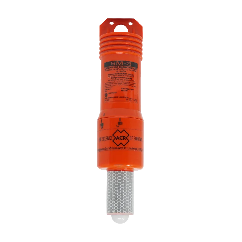 Fishing line spooler-ACR -SM-3 LifeBuoy Self-Igniting Marker Light