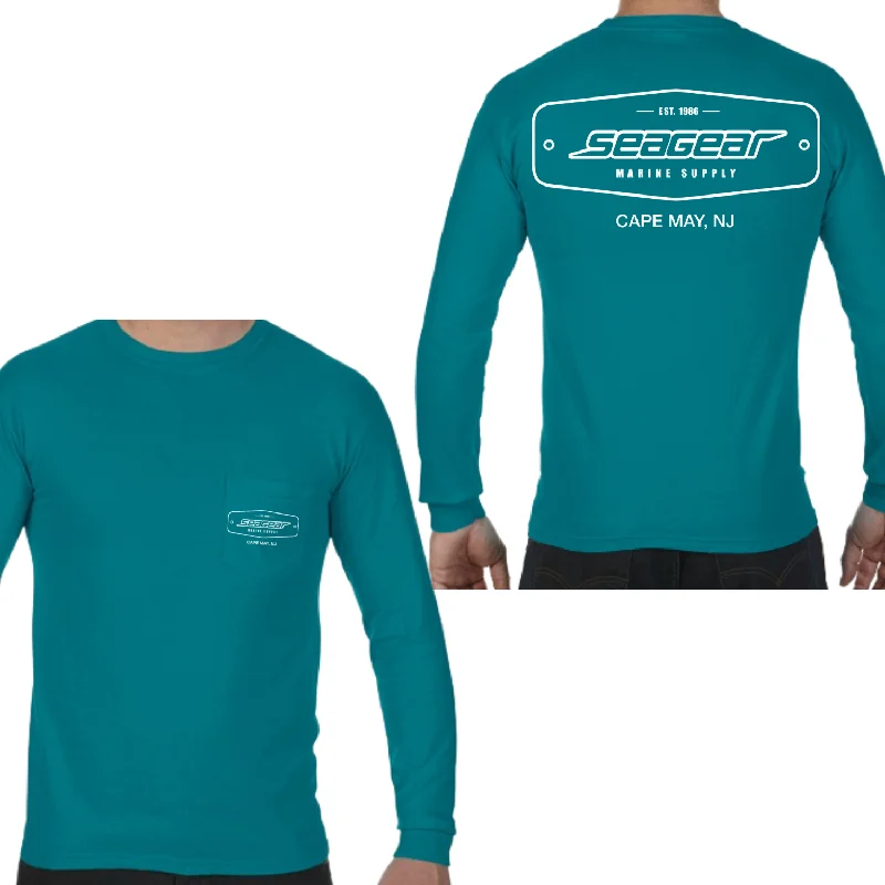 Fishing bait scent-Sea Gear - Logo Long Sleeve