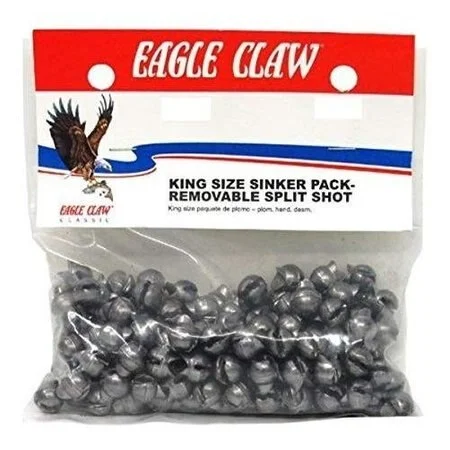 Fishing tackle folding-Split Shot King Pack - 180pc - #4